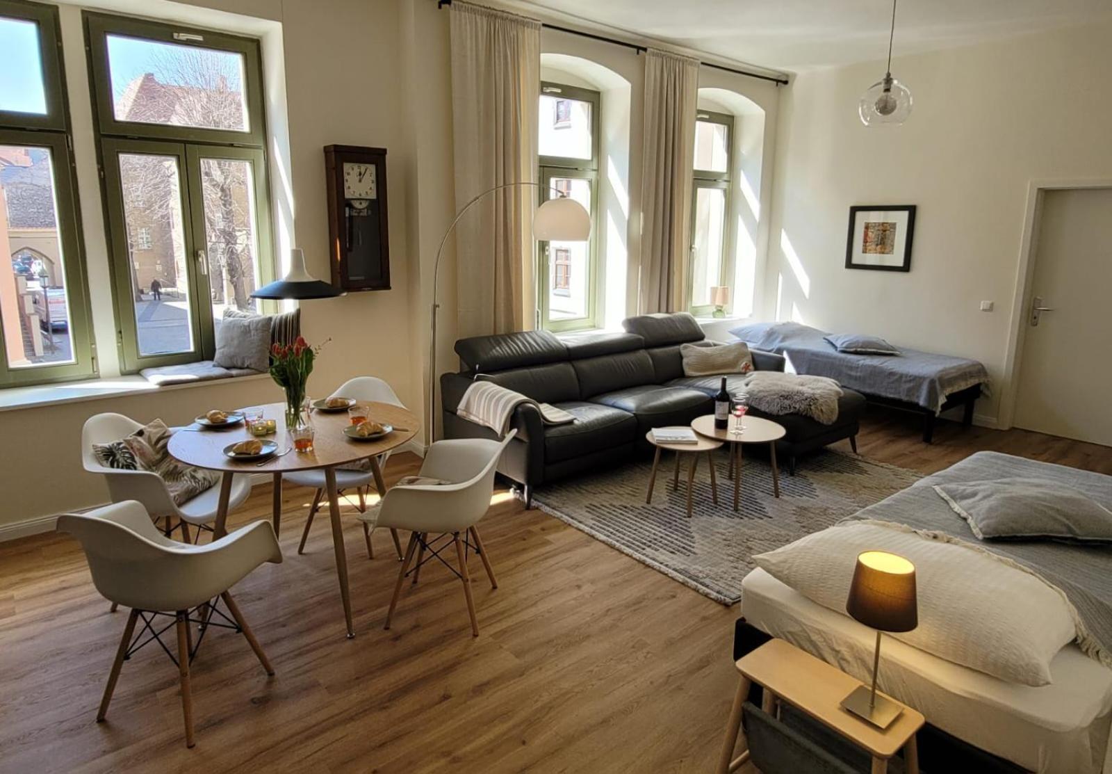 Cosel Apartment Altstadt Radfahrer Balkon Meißen 外观 照片