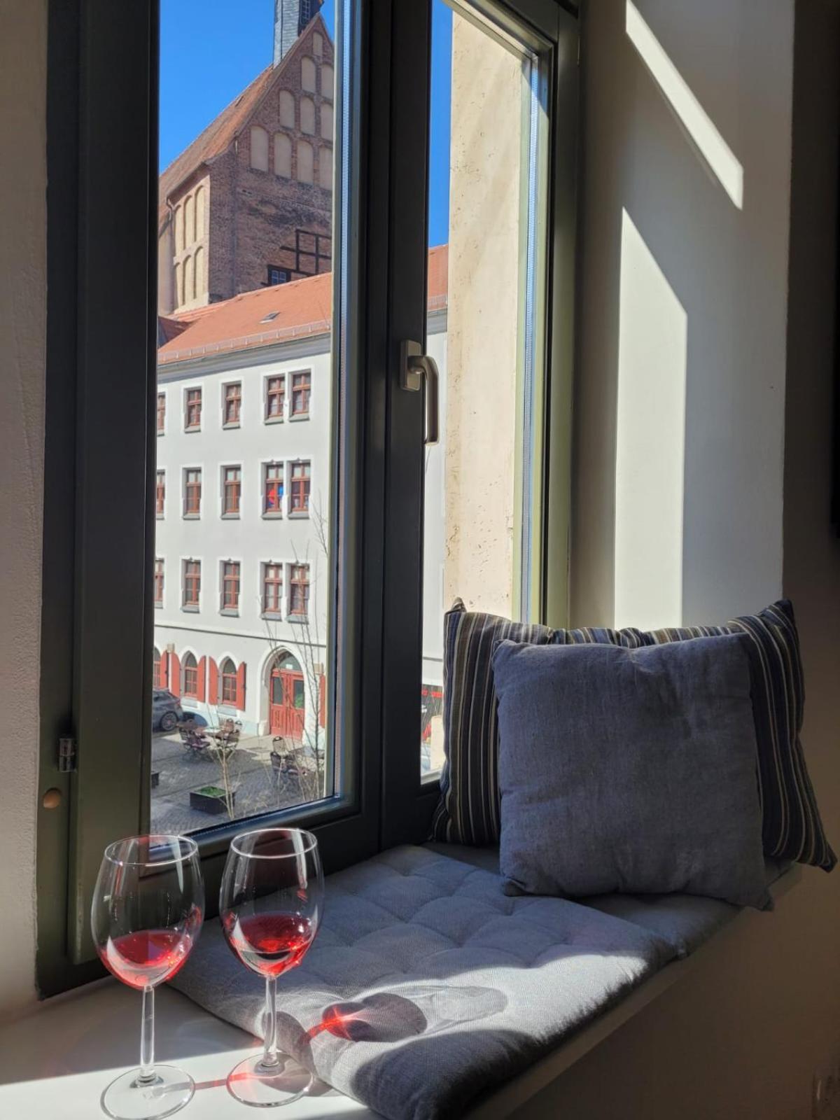 Cosel Apartment Altstadt Radfahrer Balkon Meißen 外观 照片