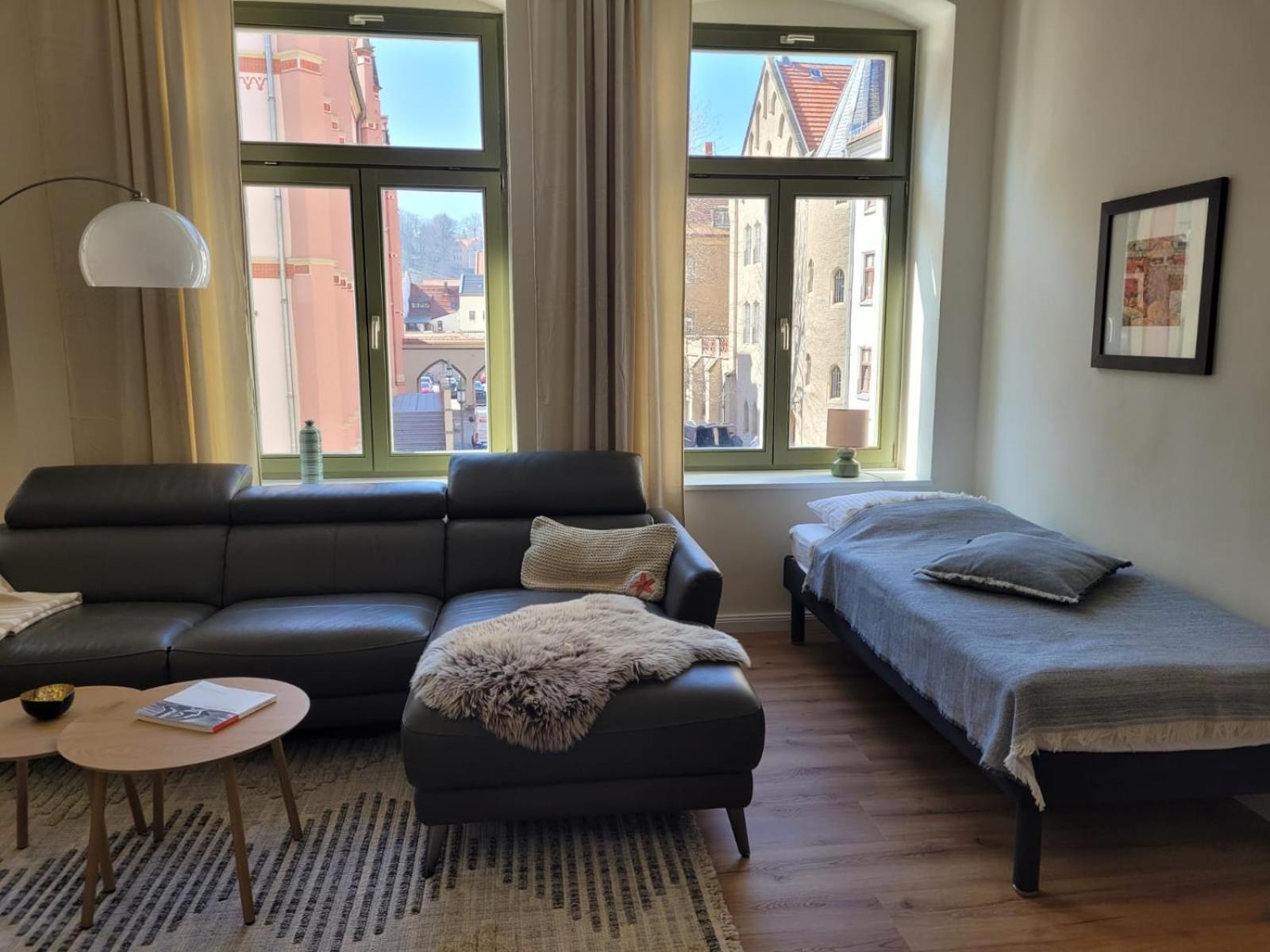 Cosel Apartment Altstadt Radfahrer Balkon Meißen 外观 照片